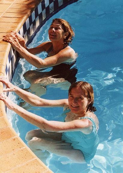 KA in pool